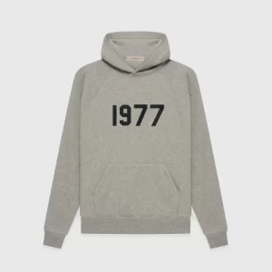 Essential 1977 Hoodie Dark Gray