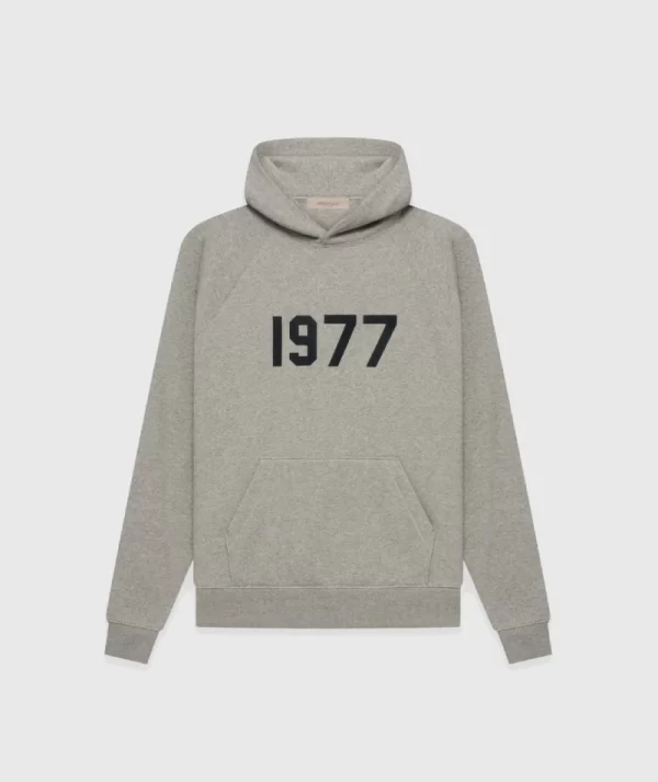 Essential 1977 Hoodie Dark Gray