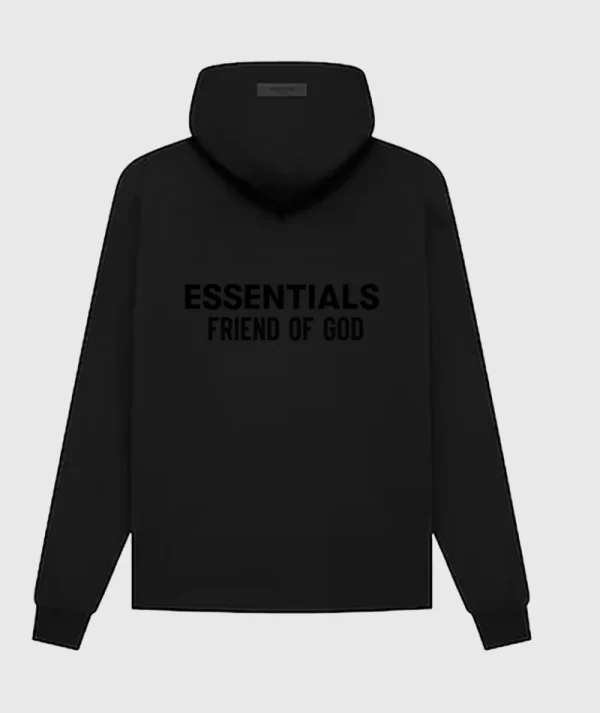 Essential Friend Of God Hoodie Black