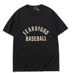 FEAR OF GOD Black T-Shirt