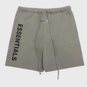 Fear of God Essential Logo Shorts Grey