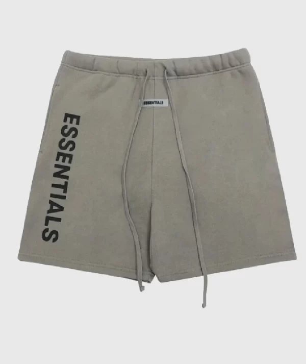 Fear of God Essential Logo Shorts Grey